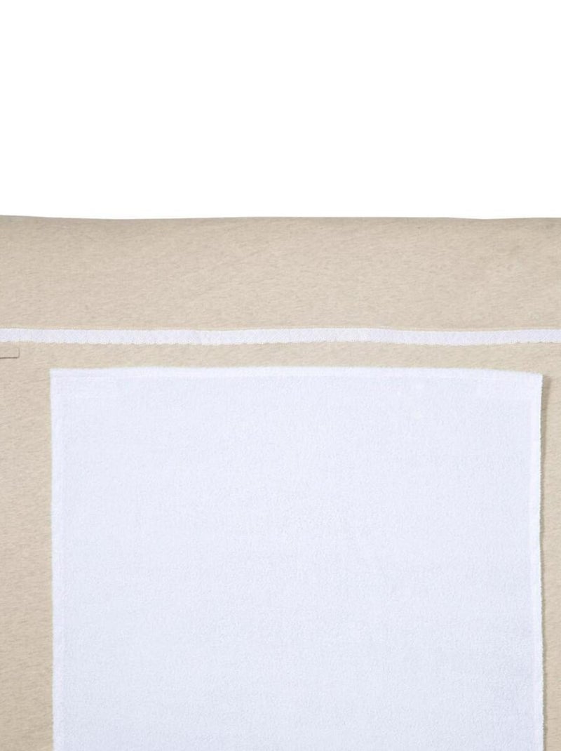 Matelas à langer lavable en coton beige dentelle 70 x 80 cm Beige - Kiabi
