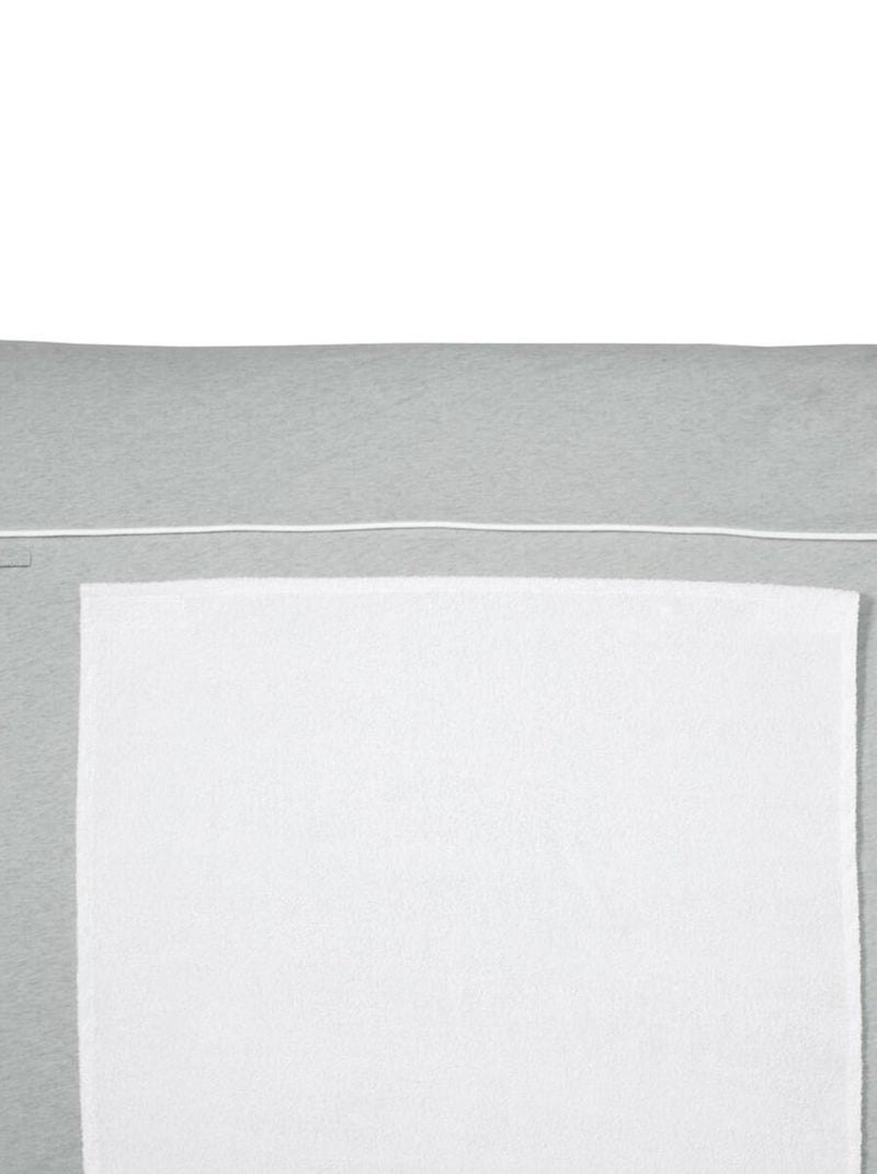 Matelas à langer lavable en coton gris 70 x 80 cm Gris - Kiabi