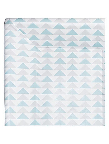 Matelas à langer luxe 50x70 cm Géométrique bleu - Babycalin