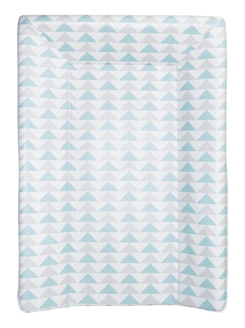 Matelas à langer luxe 50x70 cm Géométrique bleu - Babycalin - Kiabi Matelas à langer luxe 50x70 cm Géométrique bleu - Babycalin - Kiabi