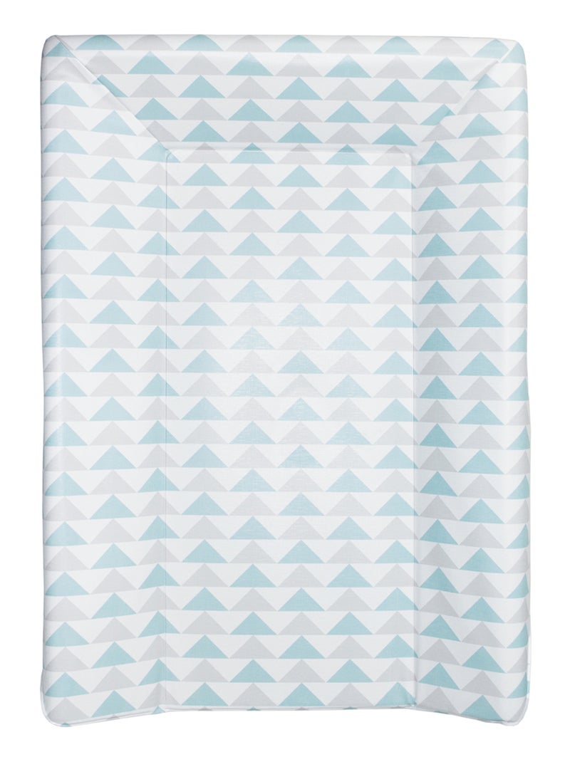 Matelas à langer luxe 50x70 cm Géométrique bleu - Babycalin Bleu - Kiabi