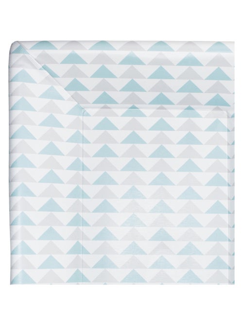 Matelas à langer luxe 50x70 cm Géométrique bleu - Babycalin - Kiabi Matelas à langer luxe 50x70 cm Géométrique bleu - Babycalin - Kiabi