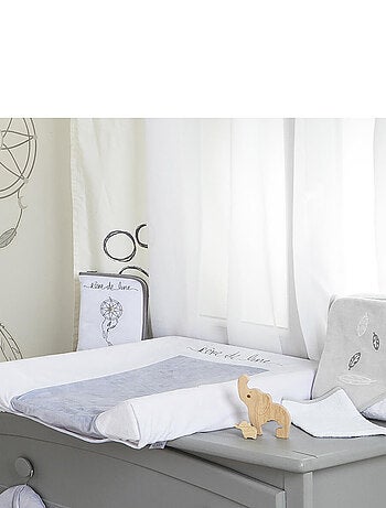 Matelas à langer Luxe Intégral en velours - Attrape Rêve - Little Band