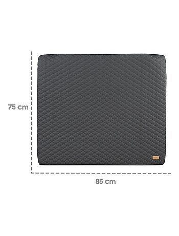 Matelas à langer matelassé déperlant en cuir PU 'Luxe' ROBA