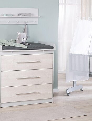 Matelas à langer matelassé et imperméable en cuir PU 'Roba luxe'