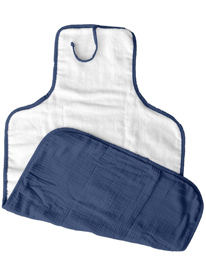 Matelas à langer nomade Bleu foncé - Kiabi