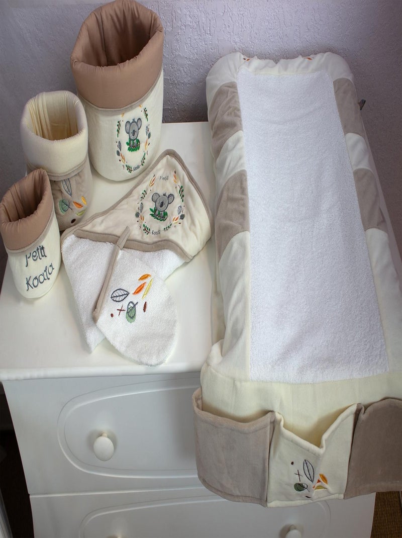 Matelas à langer "PETIT KOALA" LES CHATOUNETS Ecru - Kiabi