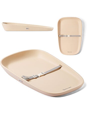 Matelas à langer plan souple imperméable ceinture de sécurité moby-system