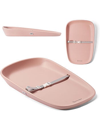 Matelas à langer plan souple imperméable ceinture de sécurité moby-system