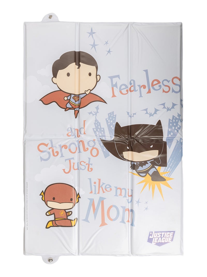 Matelas à langer pliable Justice League peu encombrant et moelleux Gris - Kiabi