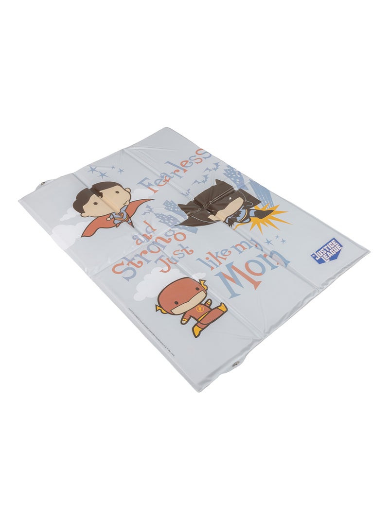 Matelas à langer pliable Justice League peu encombrant et moelleux Gris - Kiabi