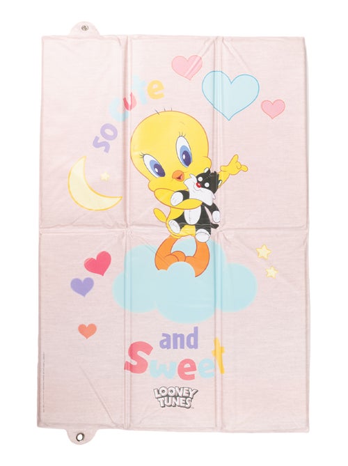 Matelas à langer pliable Looney Tunes pour enfant, peu encombrant et moelleux - Kiabi