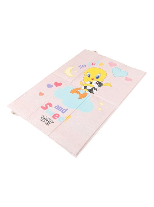 Matelas à langer pliable Looney Tunes pour enfant, peu encombrant et moelleux - Kiabi