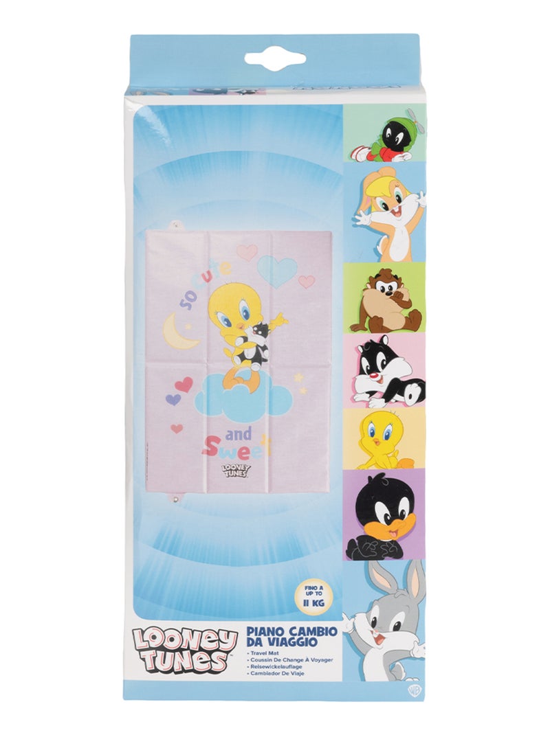 Matelas à langer pliable Looney Tunes pour enfant, peu encombrant et moelleux Rose - Kiabi
