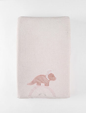 Matelas à langer avec housse élastique en éponge, eucalyptus Noukie's