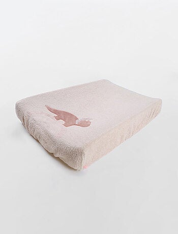 Matelas à langer avec housse élastique en éponge, eucalyptus Noukie's