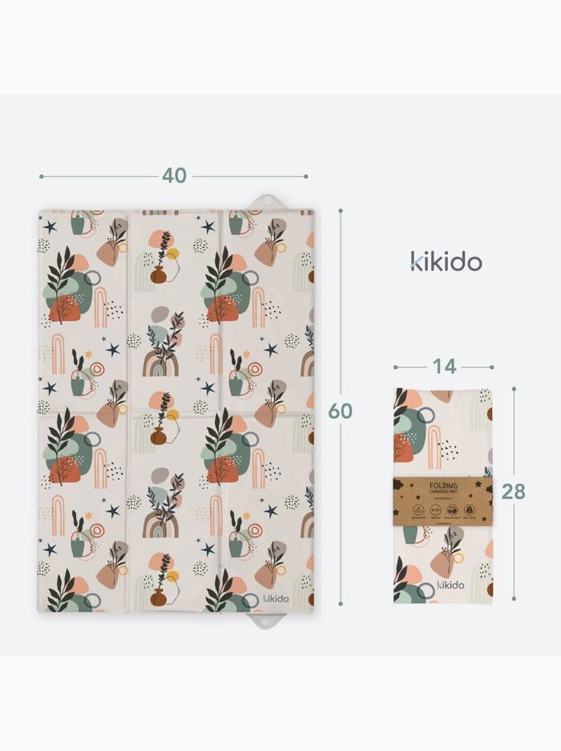 Matelas à langer portable 40x60 cm imperméable pliable - kikido Beige - Kiabi