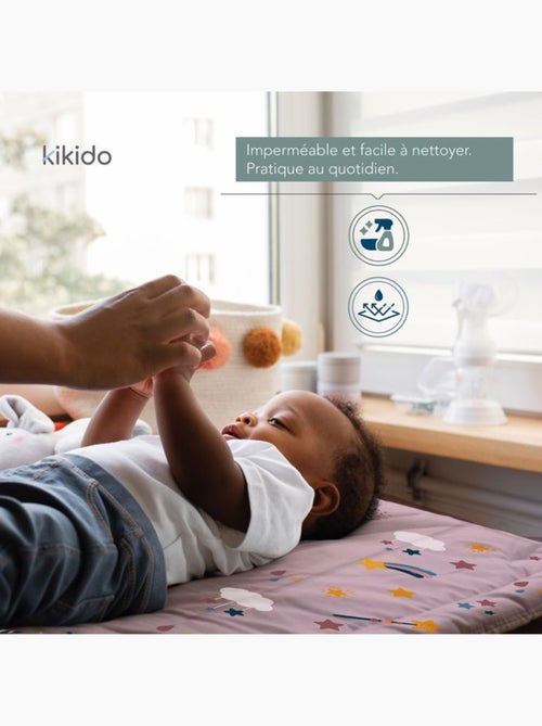 Matelas à langer portable 40x60 cm pliable imperméable - kikido - Kiabi