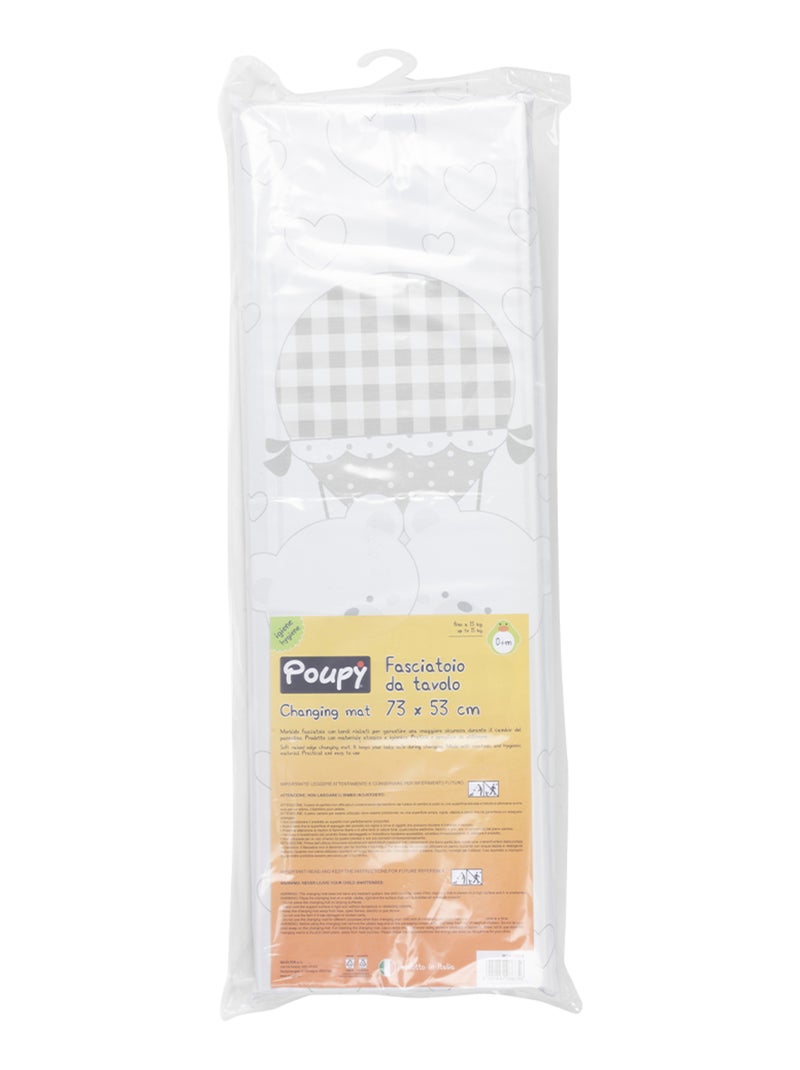 Matelas à langer pour bébé - Poupy Blanc - Kiabi