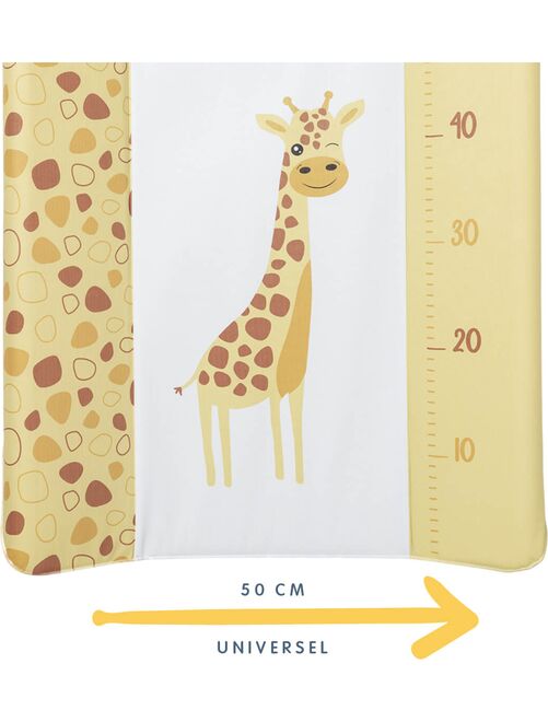 Matelas à langer Premium 50x70 cm - Toise girafe - Kiabi