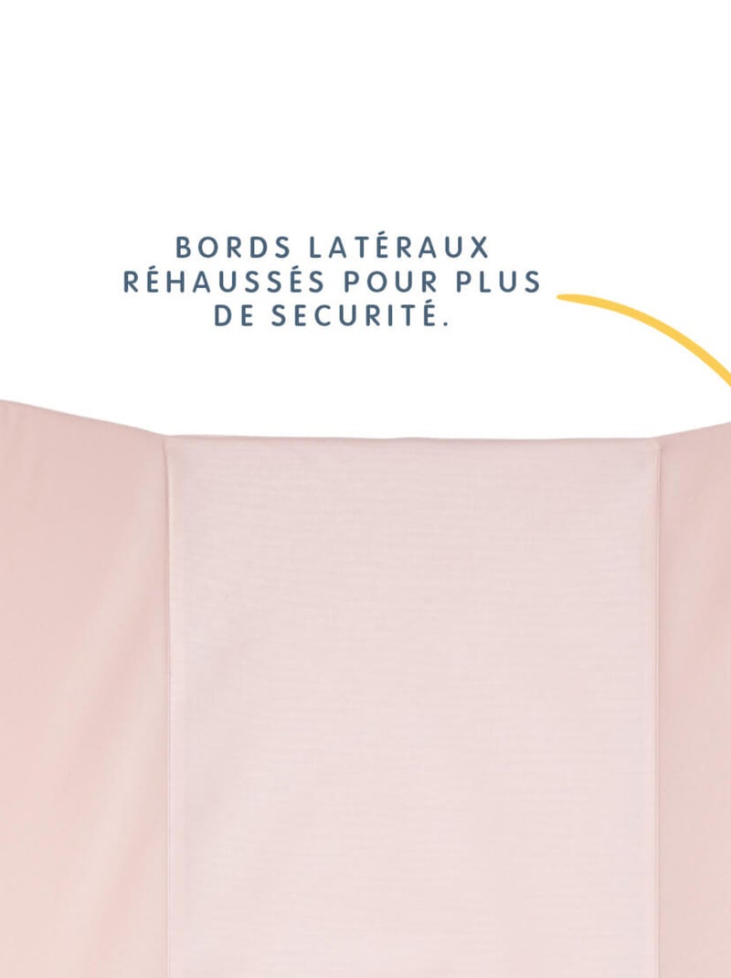 Matelas à langer Premium 50x70 cm - Vieux rose Rose - Kiabi