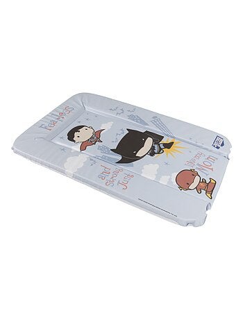 Matelas à langer souple- Justice League Batman, Flah, Superman