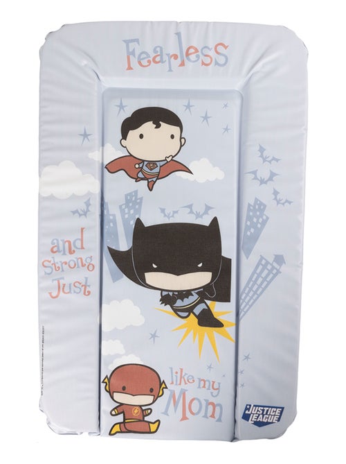 Matelas à langer souple- Justice League Batman, Flah, Superman - Kiabi Matelas à langer souple- Justice League Batman, Flah, Superman - Kiabi