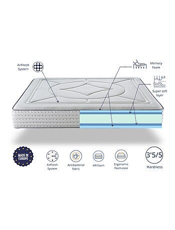 Matelas à mémoire 135X200 ATRIA Epaisseur 30 CM