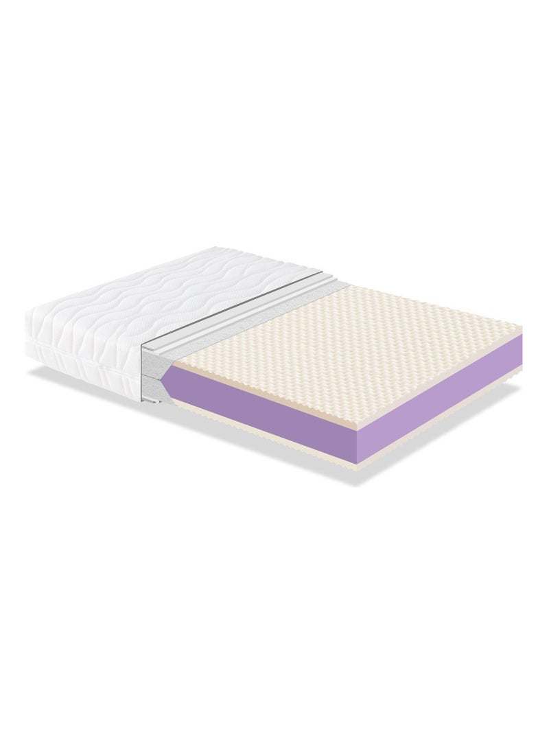 Matelas à mémoire de forme ‘NORMA SOFT’ épaisseur 24 cm déhoussable mousse HR N/A - Kiabi