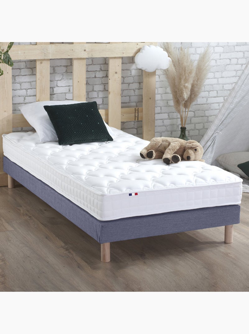 Matelas accueil mémoire de forme MAM AZUR Made in France Blanc - Kiabi