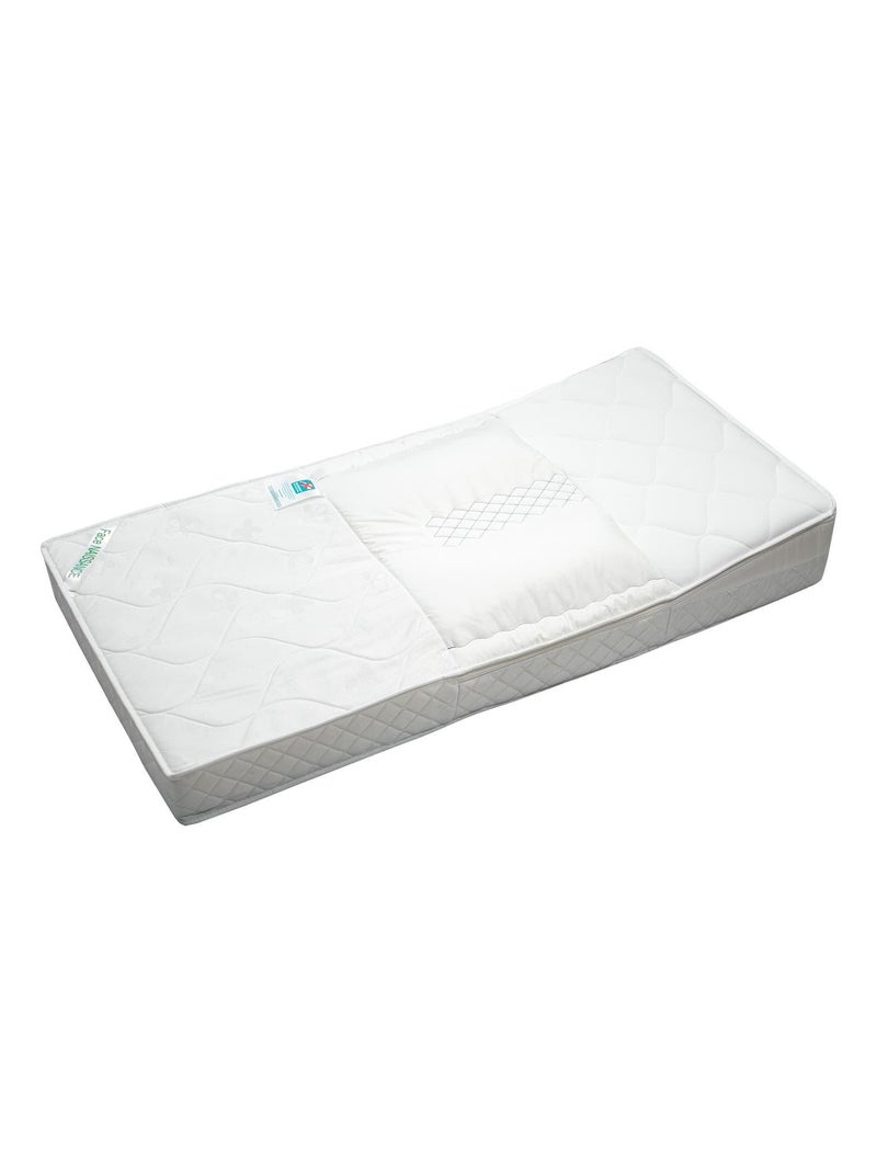 Matelas Anti-Reflux avec plan Incliné et cale bébé amovible - Made in France SEVIRA KIDS Blanc - Kiabi