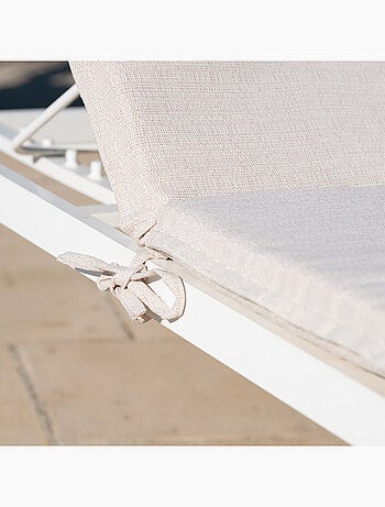 Matelas bain de soleil capitonné haute résistance FERRET