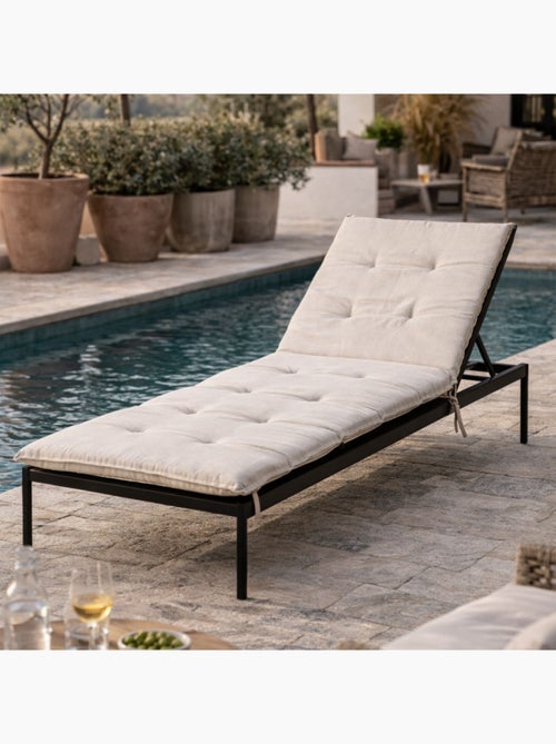 Matelas bain de soleil capitonné haute résistance FERRET - Kiabi