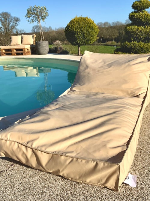 Matelas bain de soleil en microbille - Kiabi Matelas bain de soleil en microbille - Kiabi
