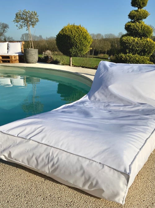 Matelas bain de soleil en microbille - Kiabi
