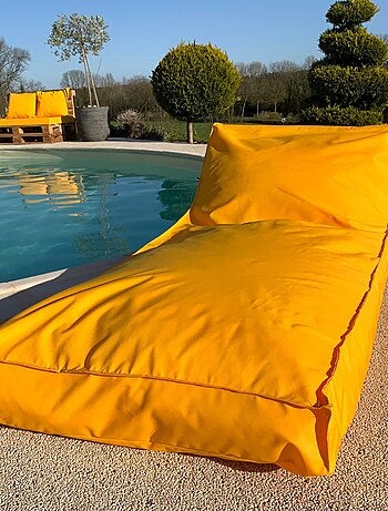 Matelas bain de soleil en microbille