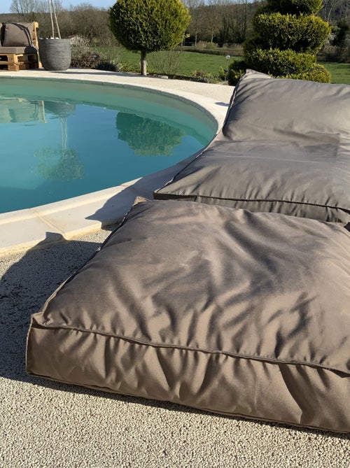 Matelas bain de soleil en microbille - Kiabi Matelas bain de soleil en microbille - Kiabi