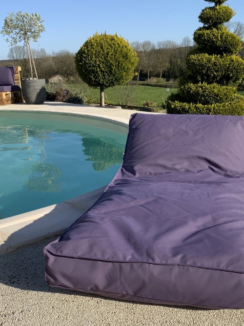 Matelas bain de soleil en microbille - Kiabi