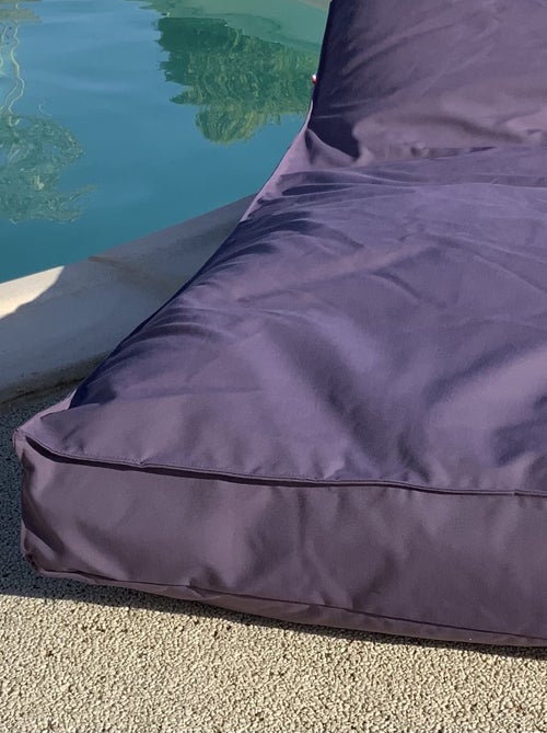 Matelas bain de soleil en microbille - Kiabi
