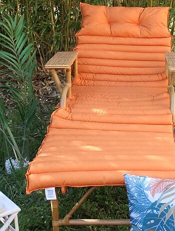 Matelas bain de soleil en microfibre