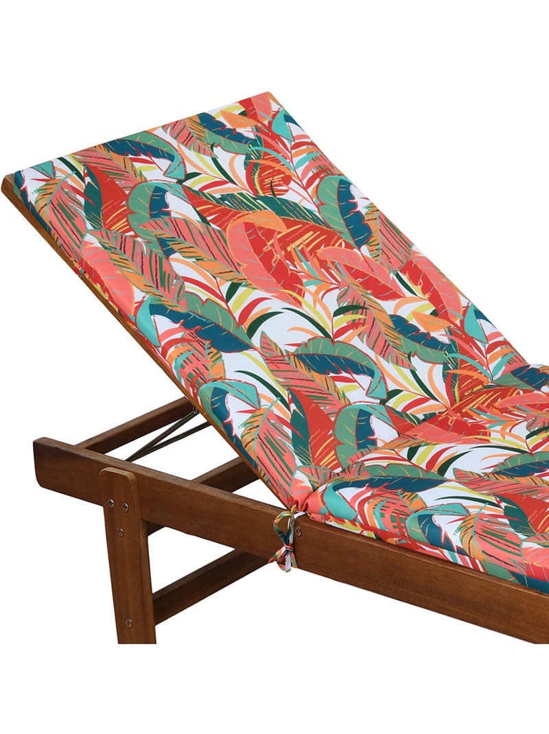 Matelas bain de soleil exotique Rouge - Kiabi