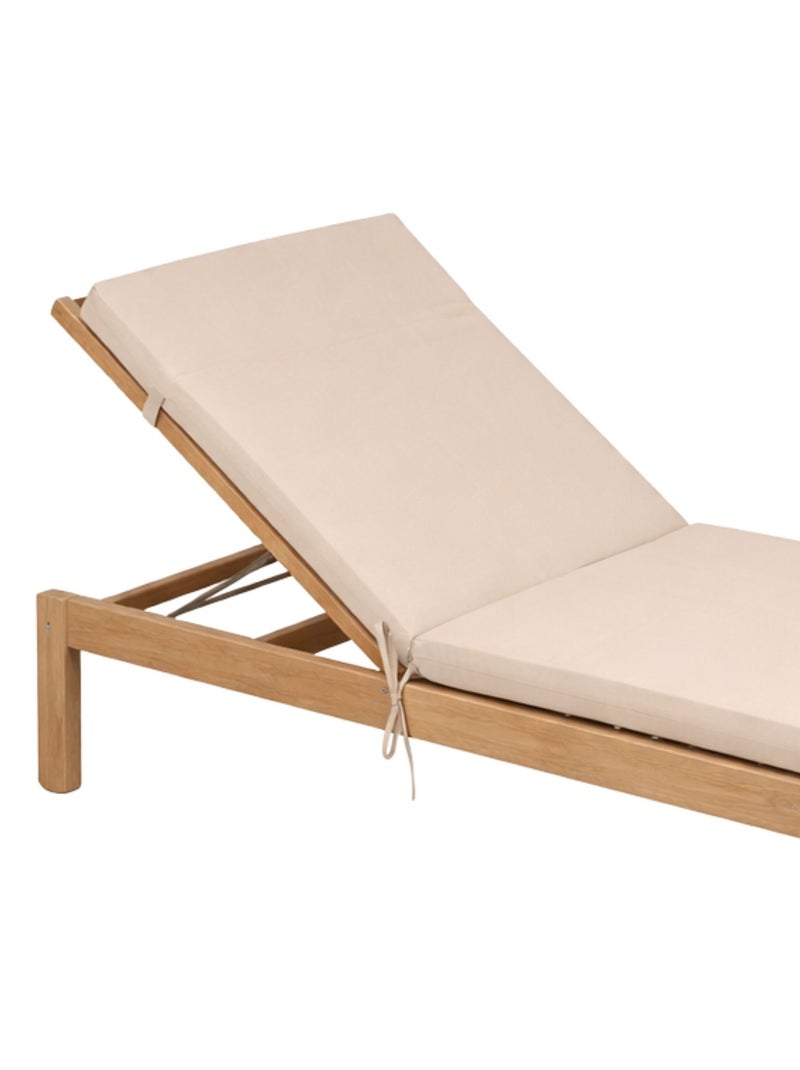 Matelas Bain de soleil extérieur imperméable MINORQUE Beige - Kiabi