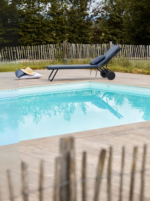 Matelas Bain de soleil extérieur imperméable MINORQUE - Kiabi