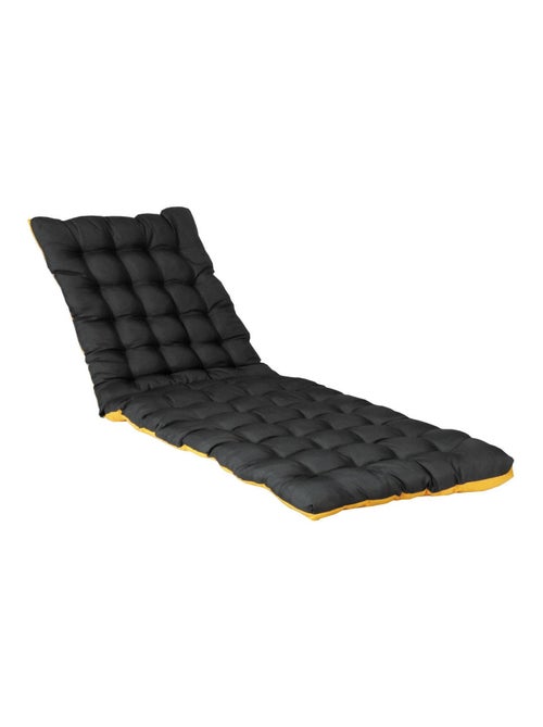 Matelas bain de soleil imperméable, pour transat, en Tissu déperlant bicolore. - Kiabi