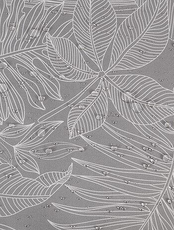 Matelas bain de soleil imperméable, pour transat, en Tissu déperlant bicolore Imprimé, Lot de 2.