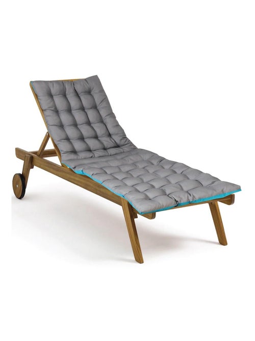 Matelas bain de soleil imperméable, pour transat, en Tissu déperlant bicolore, Lot de 4. - Kiabi Matelas bain de soleil imperméable, pour transat, en Tissu déperlant bicolore, Lot de 4. - Kiabi