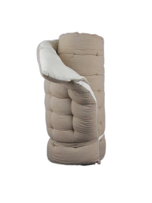 Matelas bain de soleil matelassé coton lavé - Kiabi