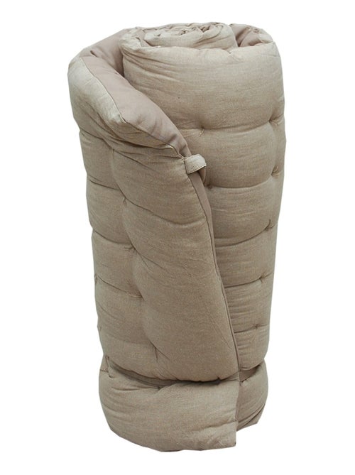 Matelas bain de soleil matelassé coton lavé - Kiabi