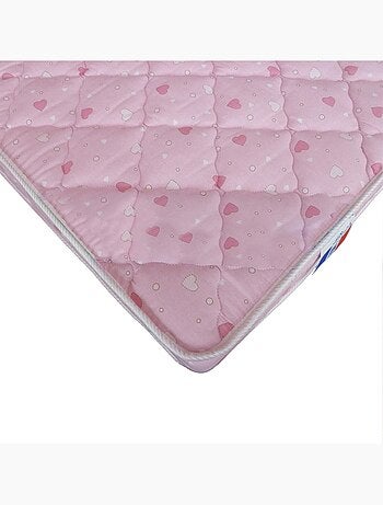 Matelas bb hypoallergnique en mousse ferme, confort et scurit Couleur - Bleu, - 60 x 120 cm