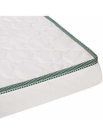 Matelas Bébé - Réversible Été/Hiver - Soutien Ferme - Sans Traitement - Oeko-Tex - Vert